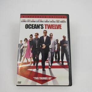 Ocean's Twelve DVD (Widescreen )‎ DVD is VERY GOOD